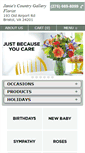 Mobile Screenshot of countrygalleryflorist.com